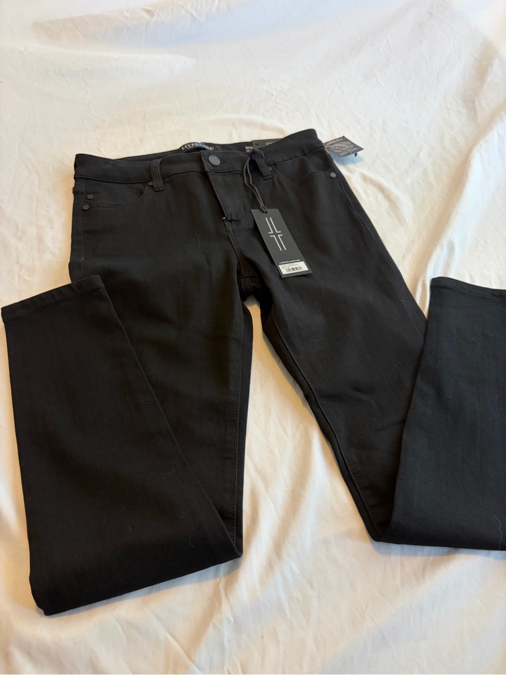 Liverpool The Skinny Black Pants Size 27/4 NWT